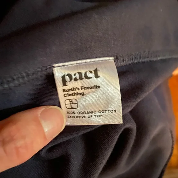 NWT Pact Airplane Wrap Cardigan, M/L - Picture 5 of 5